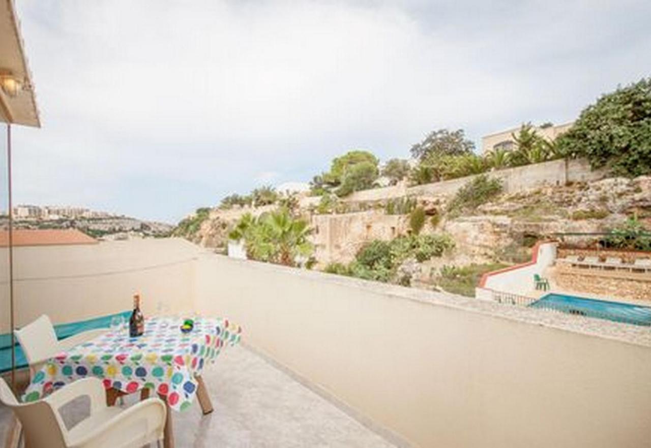 Pool And Sea Merill Apartments - Happy Rentals Mellieħa Eksteriør billede